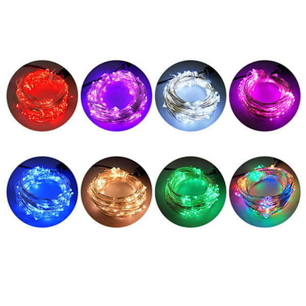30 Dragonfly String Lights Solcellslampor Utomhus