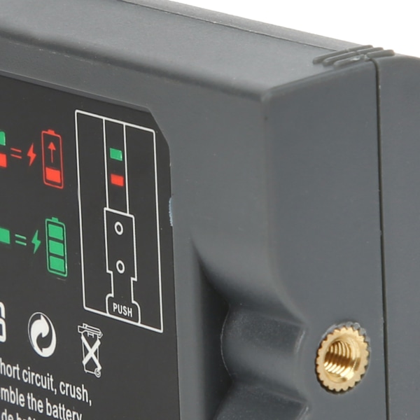 Litiumbatteri for dørklokke 6040mAh erstatningsbatteri for videodørklokke med ladekabel