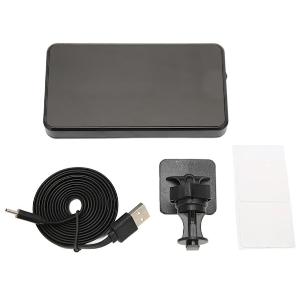 Universell svart bil HUD-display GPS-satellit hastighetsmätning trötthetskörningslarm USB-strömförsörjning för fordon