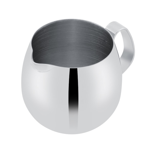 Tyk rustfri mælkeskummerkande Latte kaffekop kruskande (300 ml)