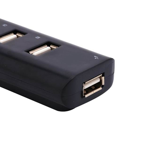 Kablet mikro-USB 2.0 4-porters fordeler multihub splitter strøm for PC-datamaskin