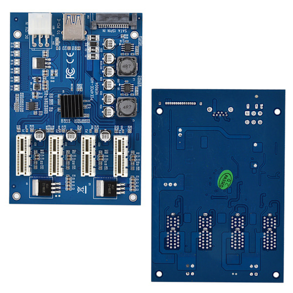 PCI-E 1X til 4X PCIe USB3.0 Konverter Extender Adapter Kort Udvidelses Kit Til WINDOWS