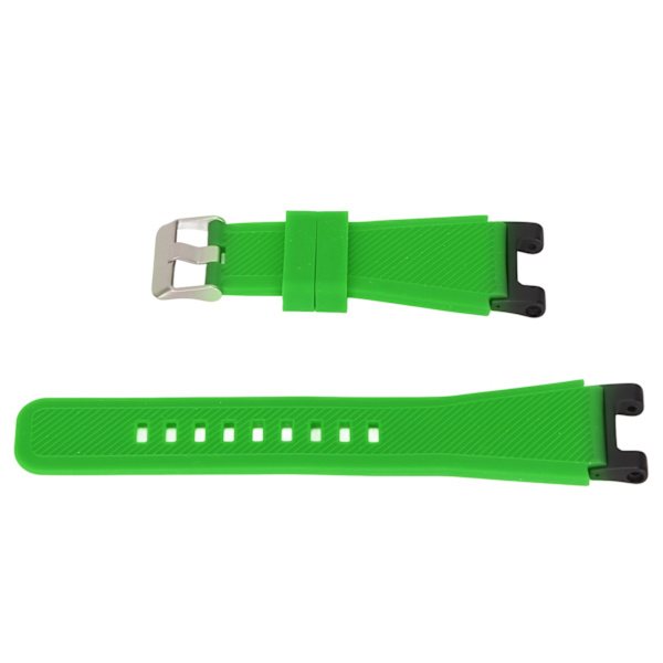 Silikonipehmeä rannekehihna urheilukellohihna Amazfit TRex TRex Pro -älykelloon (fluoresoiva vihreä)