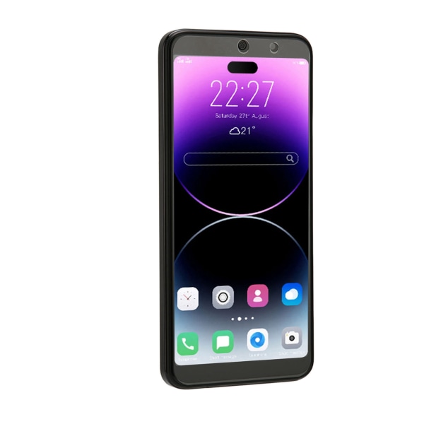 I14promax Smartphone för Android 11.0 6.1in 4GB RAM 64GB ROM MT6889 Mobiltelefon Stöd Främre 8MP Bakre 16MP 1440x3040 100‑240V Svart