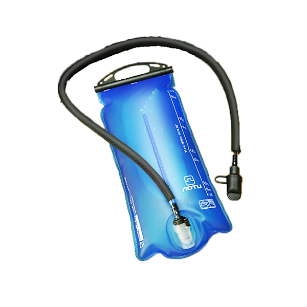 Vätskebehållare, läcksäker vattenreservoar för utomhusbruk, BPA-fritt TPU-material, 2L stor öppning för enkel rengöring, snabbkopplingsslang med avstängning