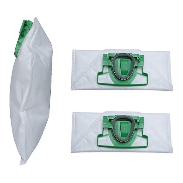 Dammsugarpåsar, Easy Clean Maintain MicroFiber dammpåsar för förbättrad filtrering och motorskydd, kompatibla med Vorwerk Kobold VK 200