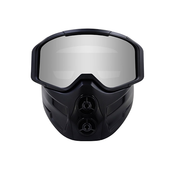 Paintballmask anti-fog, luftgevär full täckning och glasögon är avtagbara och justerbara