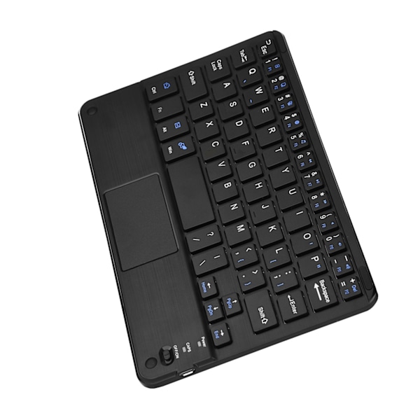 Ultraslim Mini Trådlöst Bluetooth-tangentbord med pekplatta för Windows PC Android-surfplatta
