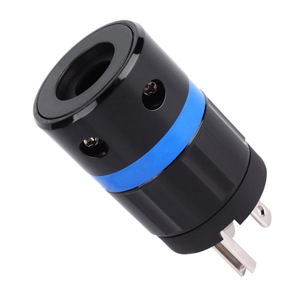 Monosaudio Audio Strömkontakt Ren Koppar Rodiumpläterad Strömkontakt 100250V (M104R (Hane))