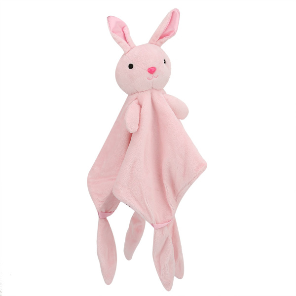 Baby Säkerhet Handduk Lugna Spädbarn Cartoon Animal Doll Leksak för Tod