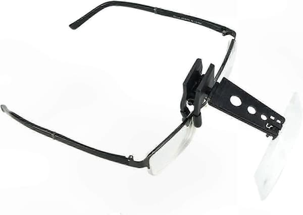 Clip-on forstørrelsesglas kompatible med professionelle