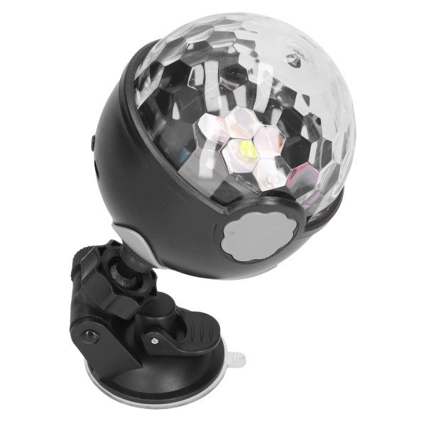 Röstyrda LED-scenljus 7-läges USB-drivna RGB-strålkastare