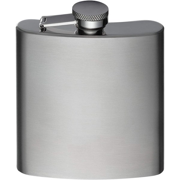 Personlig fickplunta för bröllopspresenter, elegant design, hållbar och läcksäker fickplunta i titanlegering för marskalkar och brudtärnor (220 ml)