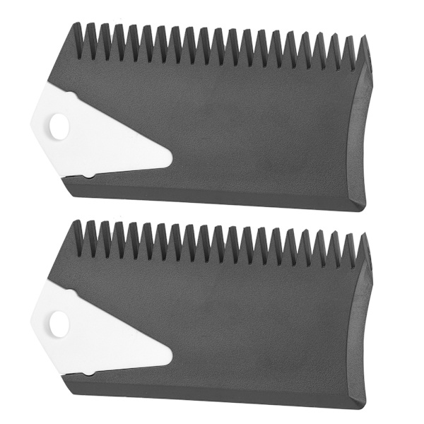 2PCS/Set PVC Surfboard Wax Comb Cleaner Tool Accessory för Surfing Board Skaeboard