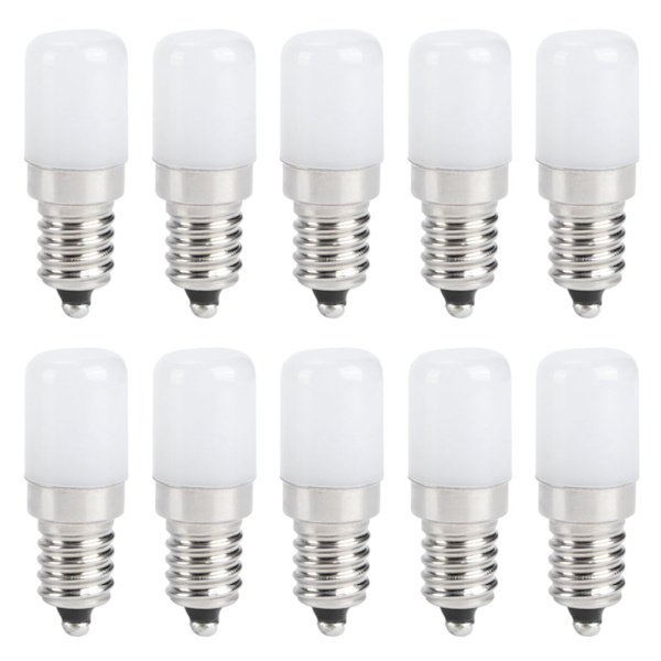 10 st 1,5 W E14 Lampa Glödlampa Varm Vit Ljus Glödlampa för Krona Wa