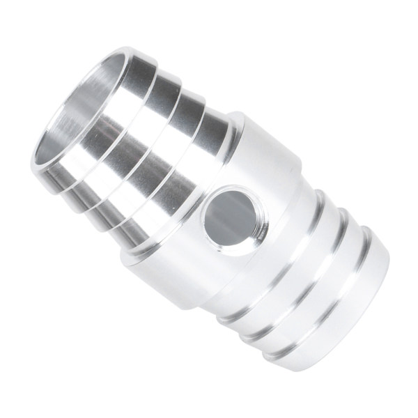 1 1/4in Slange med 1/8in NPT Damp Port Adapter ICT Aluminium Radiator LS Swap Kølevæske Stik