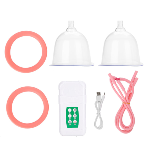 Kraftfull vakuumbasförstoringsmaskin Elektrisk dubbelkopp USB-laddning (CD-kopp)