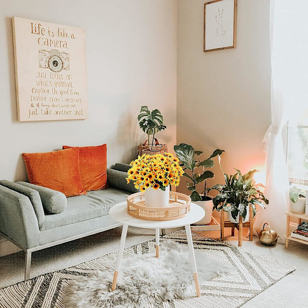 6 Kimppua Auringonkukkia Tekokukat Daisy Tekokukat Ulos