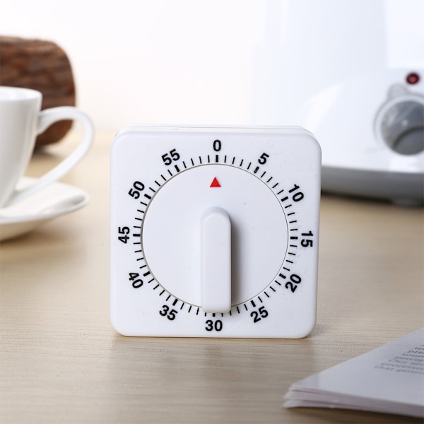 Visuell Matlagnings Timer, Högljudd Mekanisk Kökstimer Utan Batterier, Enkel Enfärgad Design För Matlagning, Bakning, Tidshantering