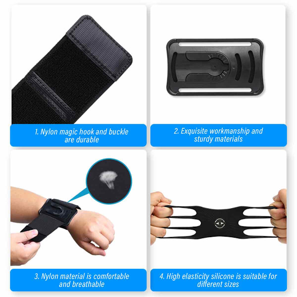 Oöverträffad mångsidighet i ett armband, material av högsta kvalitet för långvarig prestanda