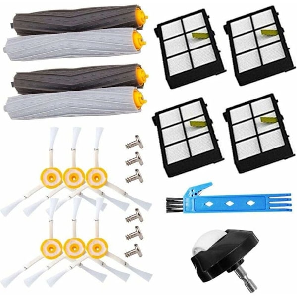 Tilbehørssett for iRobot Roomba 800 900-serien, reservedeler for 805 850 860 861 865 866 870 871 875 876 ​​880 885 886 890 891 895 896 960 965 966