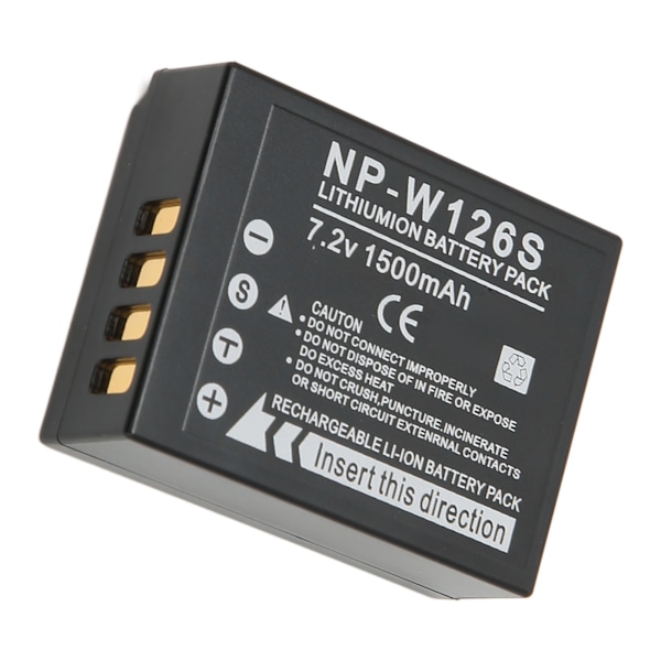 Kamera Lithium-ion batteri 1500mAh erstatning for Fujifilm XS10 XT3 XT30 XT20 XT10 XT2 XA7 XE4 XA5 XT200 100 X100V X100F