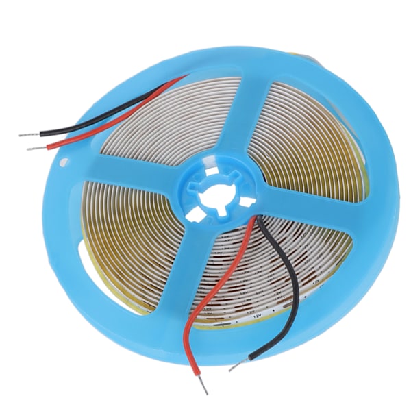 12V COB LED Fleksibel Striplys Selvklebende 90 CRI Fleksibel Uniform LED Tape Lampe 110LM 5m