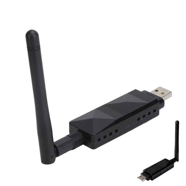 Trådlös NetCard AR9271 USB WiFi-adapter Avtagbar 2DBI Antennadapter för TV-dator
