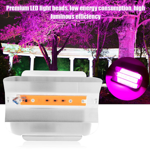 220V 30W COB LED -kasvilamppu täyden spektrin kasvivalaisin sisäkasveille