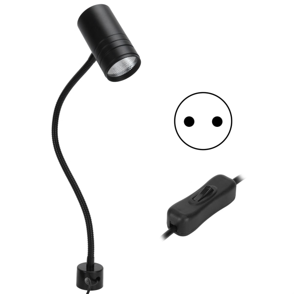 12W LED arbetslampa flexibel svanhals symaskinlampa magnet