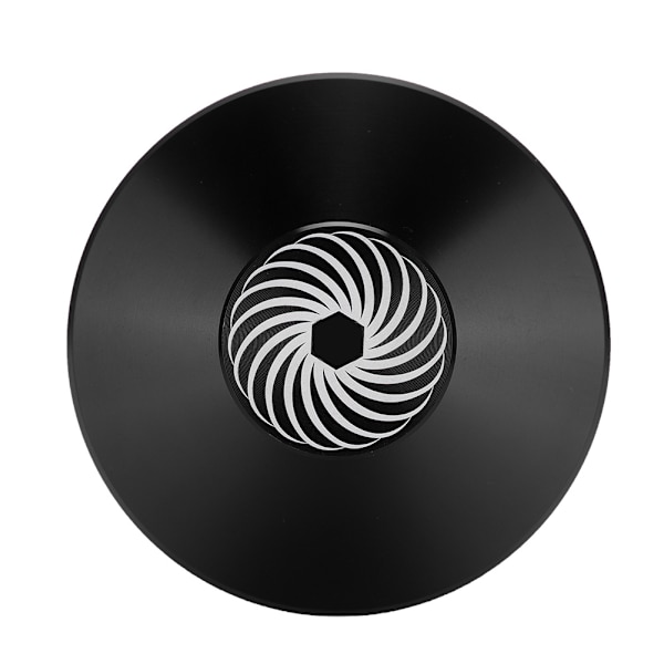 Vinylplade Audio Disc Pladespiller Stabilisator Klemme Aluminium Vægt Klemme Sort