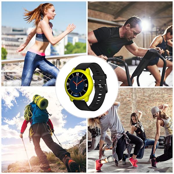 Smart Watch Beskyttende Cover Silikone Cover Holdbar Blød Watch Udskiftning Skal Kompatibel til IMILAB KW66