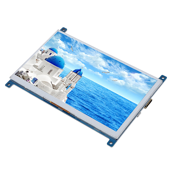 7-tuumainen näyttö 1024 x 600 HD TFT-näyttö HDMI-tuloliitännällä Raspberry Pi 4B/3B -näytölle