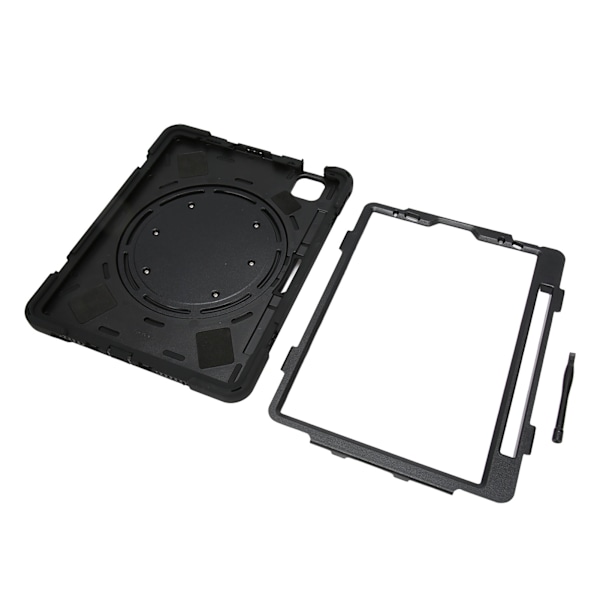 Tabletfutteral Silikon Hard PC Presis Utstansing Justerbar Rem Penn Spor Etui for IOS Tablet Air 4 10.9in 2020 Pro 11