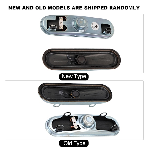 2 st 8 Ohm 10W Full Range-högtalare för LCD-TV, Hemmabruk och Reklam