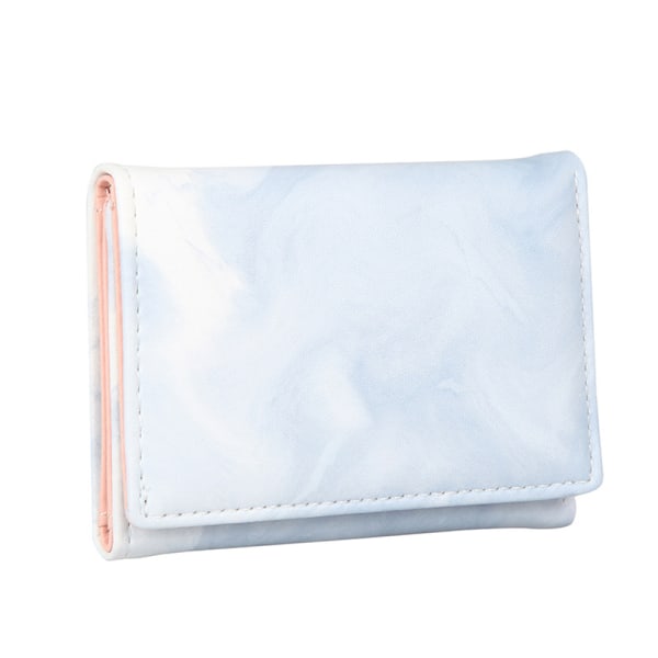 Fashion Travel Purse PU Läderklämmor Kontanter, Kort, ID-hållare Plånbok