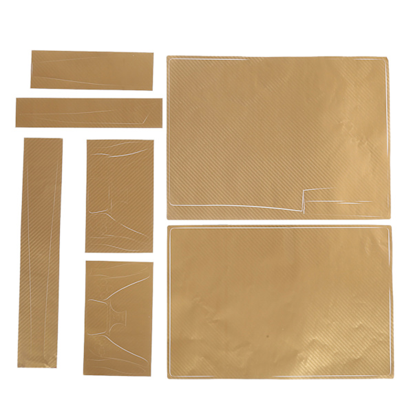 Kontroller Gamepad Beskyttende Sticker Spilkonsol Hud Dekoration Cover til PS5 Guld