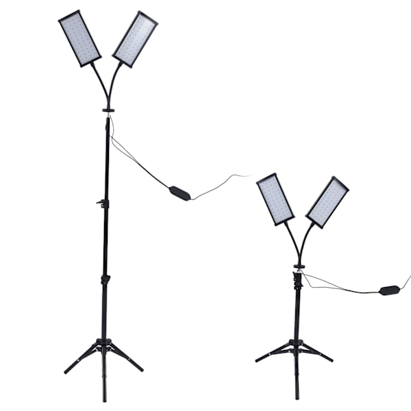 LED växtlampa USB dimbar växtlampa fullspektrum timer