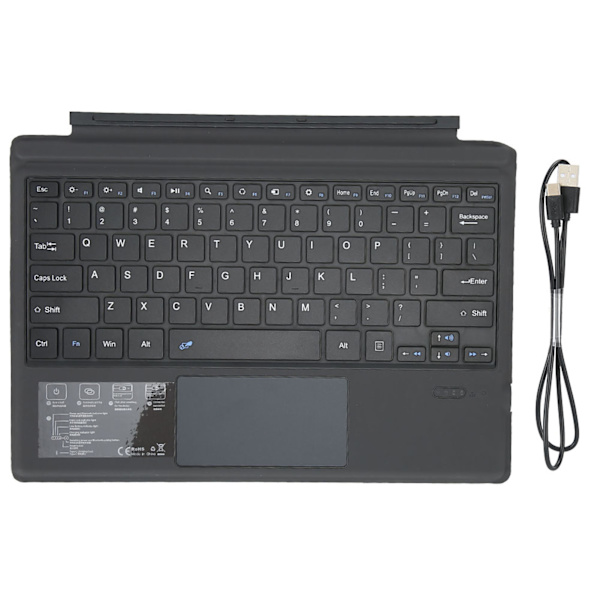Bluetooth trådlöst magnetiskt absorptionsslimmat tangentbord för Microsoft Surface Pro3/4/5 Tablet PC