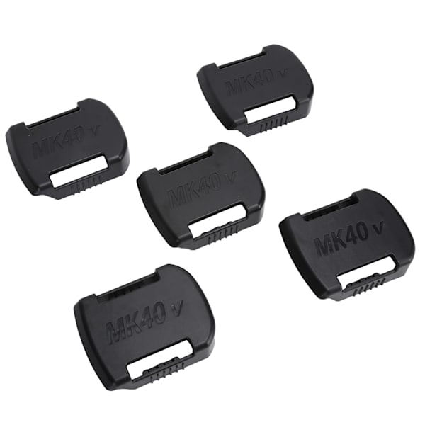 5 stk. Lithium Batteriholder ABS LiIon Batteri Montering Opbevaringsslot til Makita 40V