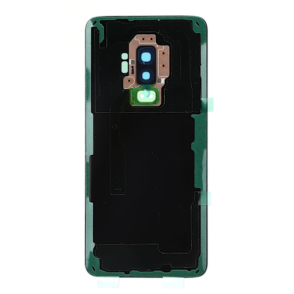 Telefon Bakre Bakglass Deksel Front Skjerm Glass Linse Erstatningssett for Samsung S9+ G965 (Gull)