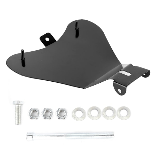 Stål Motorcykel Sæde Fjeder Baseplade Beslag Montering Holder Kit Passer til Bobber Chopper