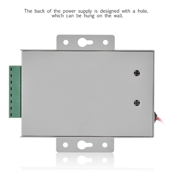 Ingång AC110V-240V Utmatning DC 12V 3A 30W Strömförsörjningskontroll för Dörråtkomstkontrollsystem