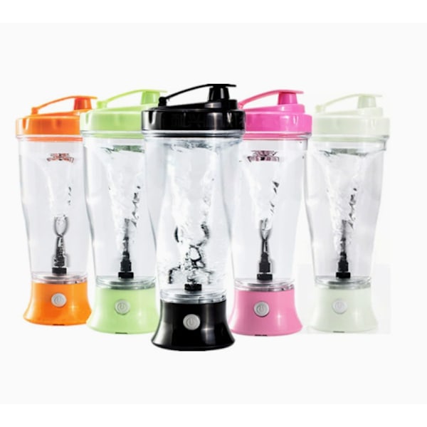 Portabel Blender, Elektrisk Proteinshakerflaska, BPA-fritt Tritan-material, Kraftfull Motor, Läcksäker Design, Uppladdningsbar Vortexmixer för Enkel Användning