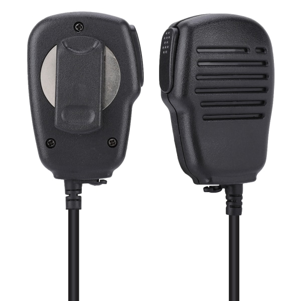 2 Pin Mini PTT Speaker MIC Walkie Talkie Tilbehør Til Baofeng UV5R 888S Til Kenwood Til TYT