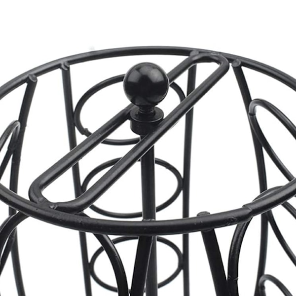 K Cup Karrusel Metal Karruselholder Organizer Kaffeepadholder til hjemmekontor