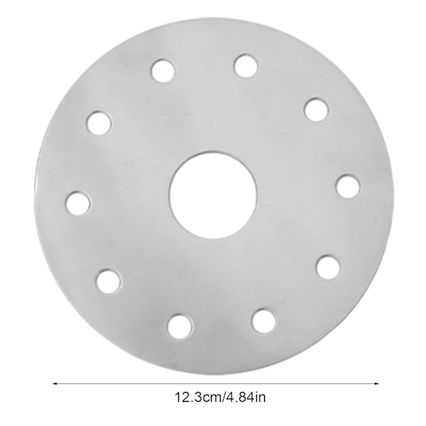 Varmefordeler i rustfrit stål til induktionsplader, konverterdisk til gaskomfur, glaskeramisk kogeplade, magnetisk kogegrej