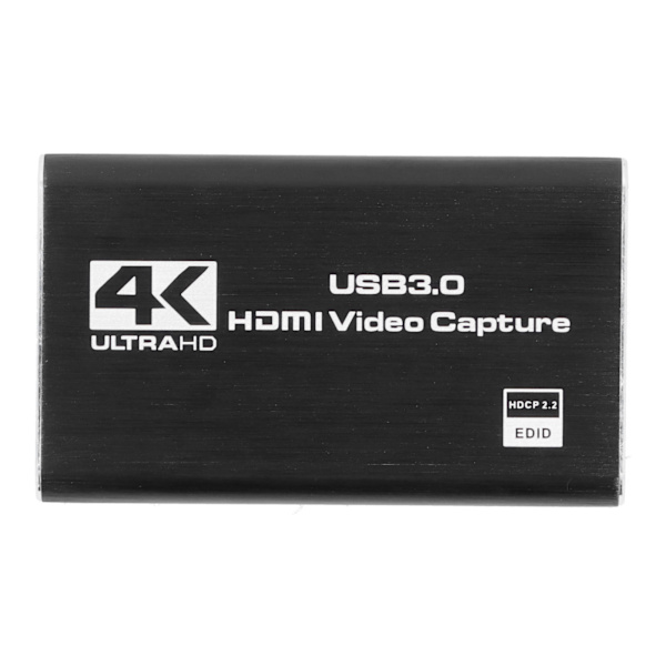 USB3.0 HDMI 4K 60Hz ilmainen ohjain tallennuskortille, teräväpiirtovideo LoopMetalilla