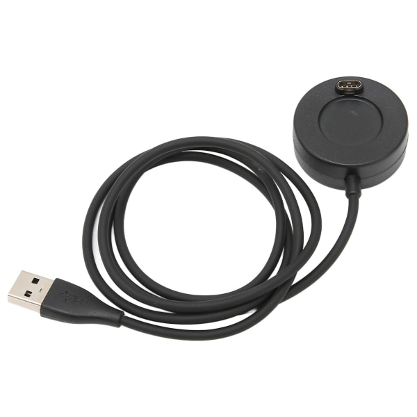 Klokkelader, klokkekraftdokk, USB-ladekabel, 1 m datakabel for Garmin Smartwatch