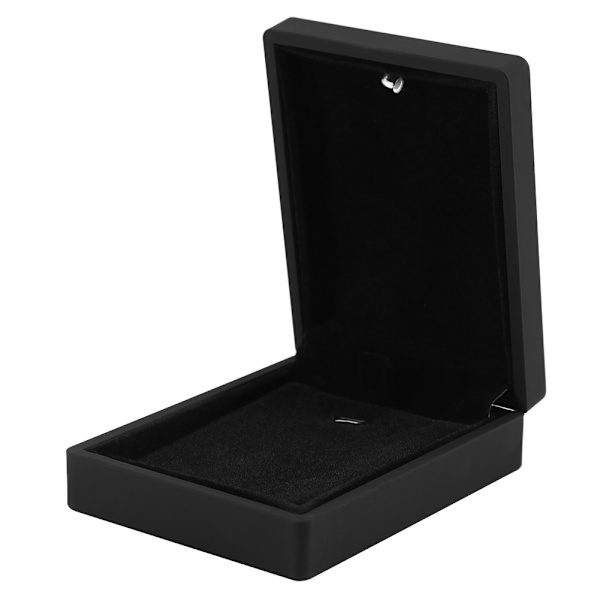 LED-belyst halskæde vedhæng bryllup smykker display case gave S